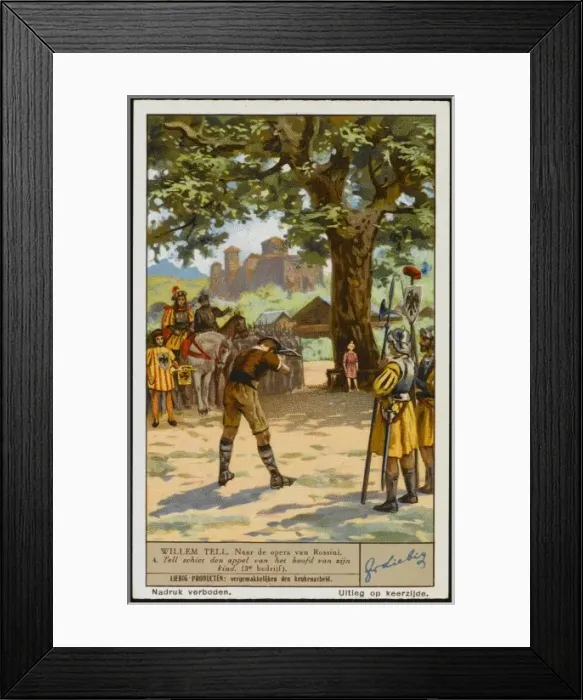 Framed Print : Rossini / Tell / Liebig 4 Framed Print : Rossini / Tell / Liebig 4