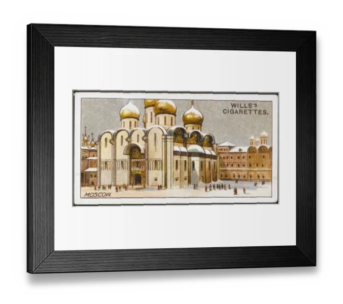 Framed Print : Moscow / Cathedral 20C Framed Print : Moscow / Cathedral 20C