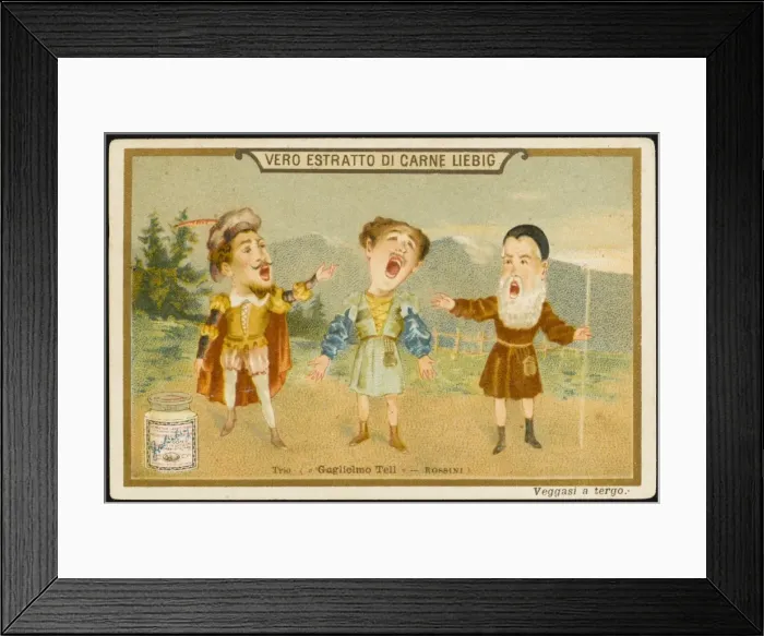 Framed Print : Rossini / Tell / Trio Framed Print : Rossini / Tell / Trio