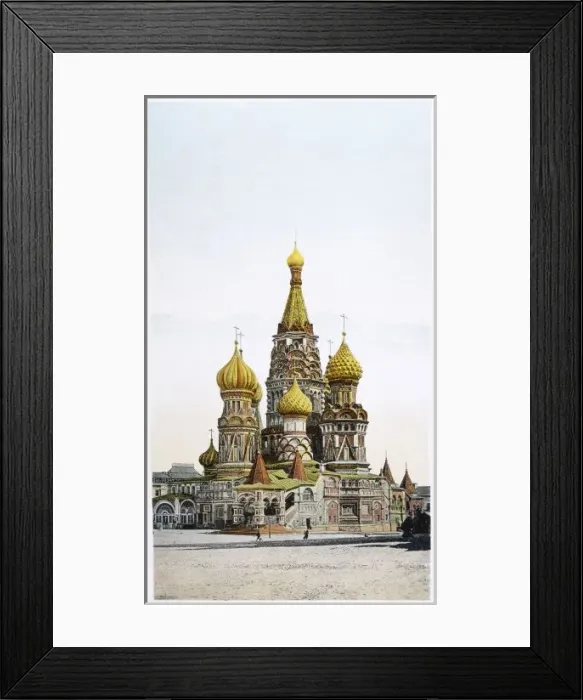 Framed Print : Moscow / St Vasili / Basil Framed Print : Moscow / St Vasili / Basil