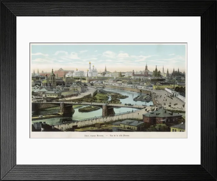Framed Print : Moscow / General View 1908 Framed Print : Moscow / General View 1908