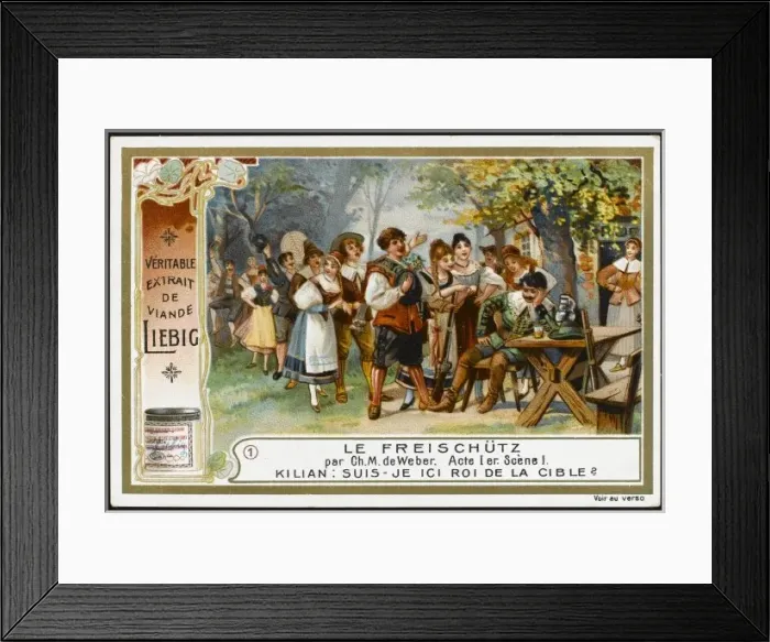 Framed Print : Weber / Freischutz / Liebig1 Framed Print : Weber / Freischutz / Liebig1