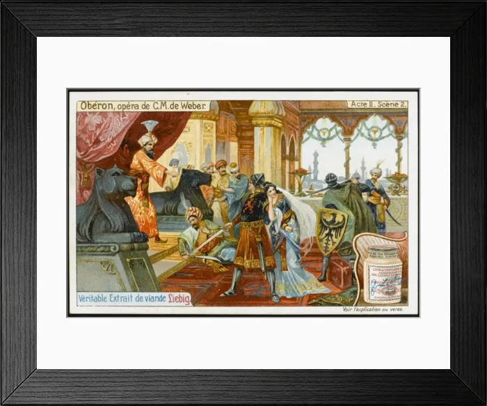 Framed Print : Weber / Oberon / Liebig 3 Framed Print : Weber / Oberon / Liebig 3