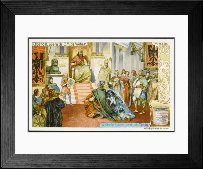 Framed Print : Weber / Oberon / Liebig 6 Framed Print : Weber / Oberon / Liebig 6