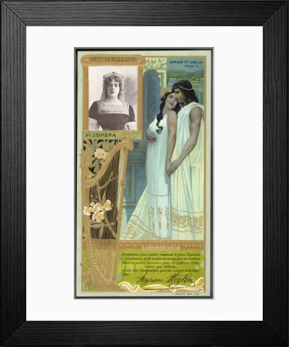 Framed Print : Saint Saens / Samson 3 Framed Print : Saint Saens / Samson 3