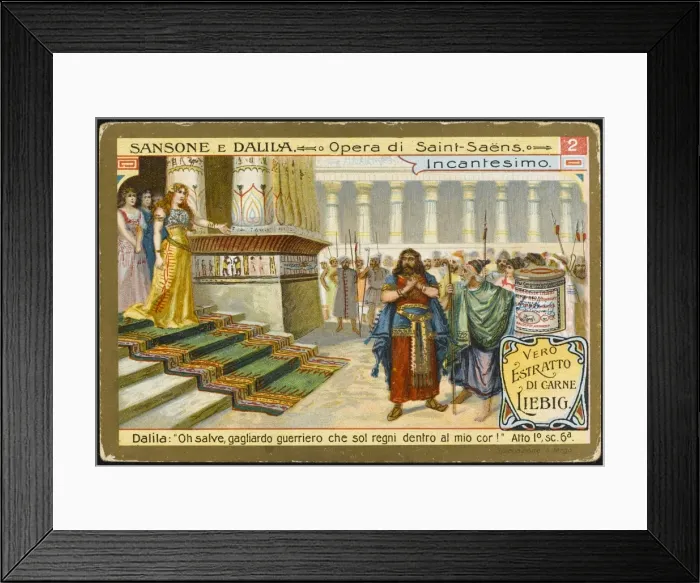 Framed Print : Saint Saens / Samson / Lieb2 Framed Print : Saint Saens / Samson / Lieb2