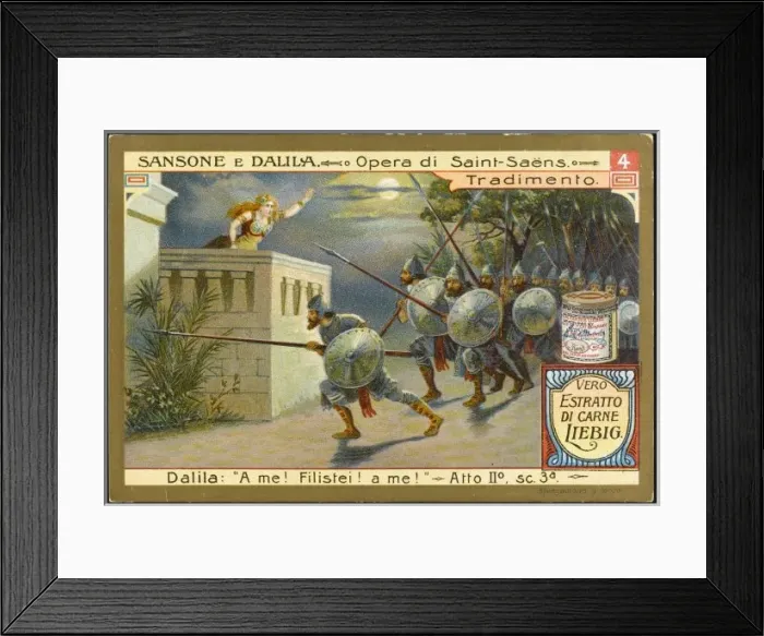 Framed Print : Saint Saens / Samson / Lieb4 Framed Print : Saint Saens / Samson / Lieb4