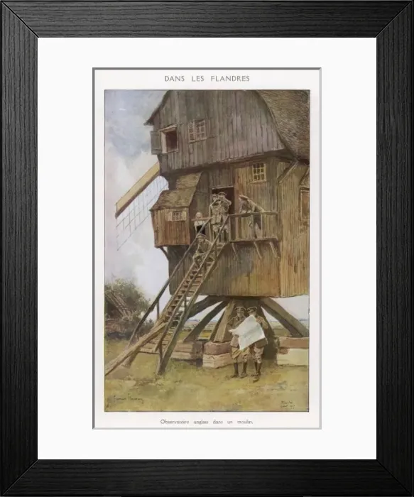 Framed Print : 1918 / Observation Post Framed Print : 1918 / Observation Post