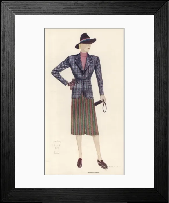 Framed Print : Adam Costume 1939 Framed Print : Adam Costume 1939