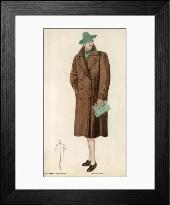 Framed Print : Adam Costume 1939 Framed Print : Adam Costume 1939