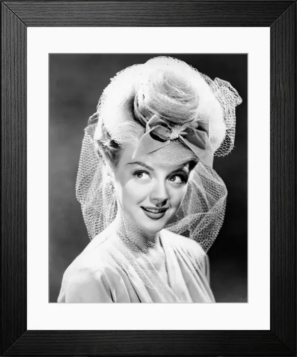 Framed Print : Fashionable 1950S Hat Framed Print : Fashionable 1950S Hat