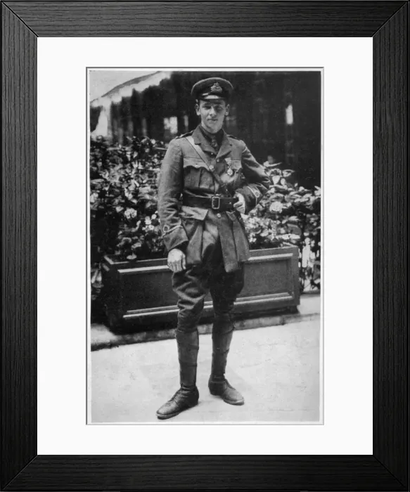 Framed Print : Lieutenant Warenford, Vc Framed Print : Lieutenant Warenford, Vc