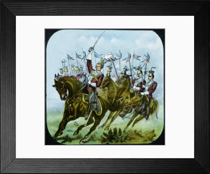 Framed Print : Cavalry Charge / Lantern Framed Print : Cavalry Charge / Lantern