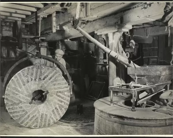 Removing Stone at Mill