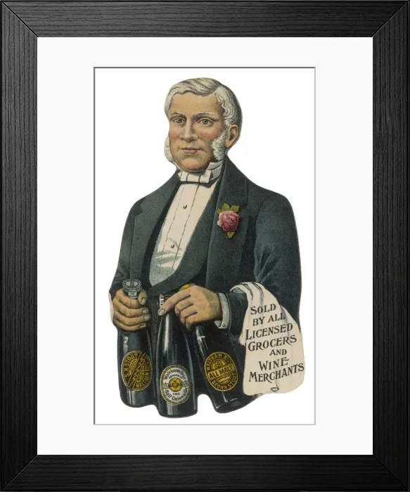 Framed Print : Advert / Walthams Beer Framed Print : Advert / Walthams Beer