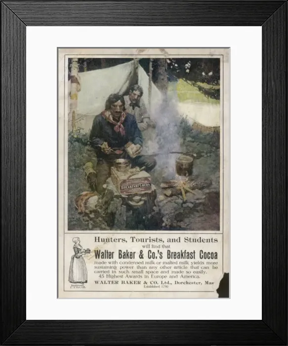 Framed Print : Advert / Bakers Cocoa Framed Print : Advert / Bakers Cocoa