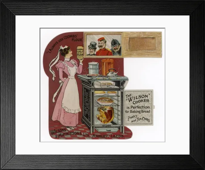 Framed Print : Advert / Wilson Cooker Framed Print : Advert / Wilson Cooker
