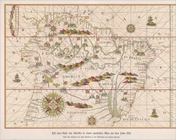 Map  / s America 1582