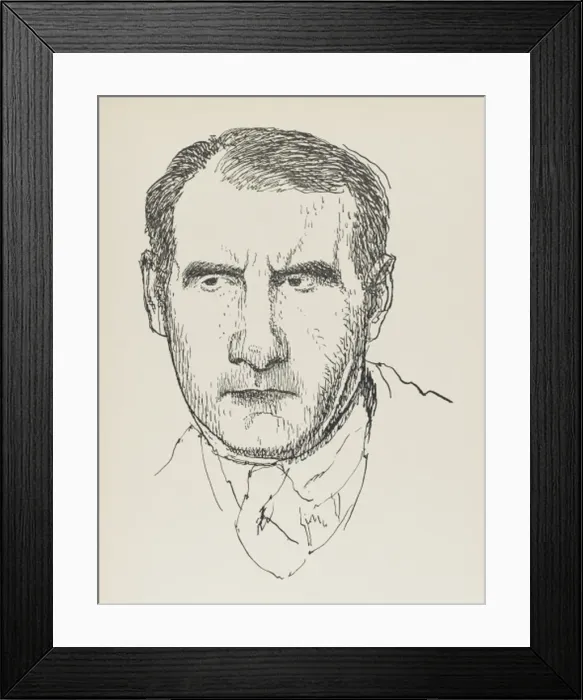 Framed Print : Sean O casey (Evans) Framed Print : Sean O casey (Evans)