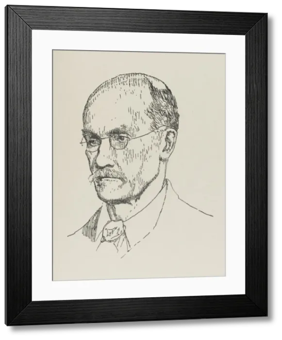 Framed Print : Gilbert Murray (Evans) Framed Print : Gilbert Murray (Evans)