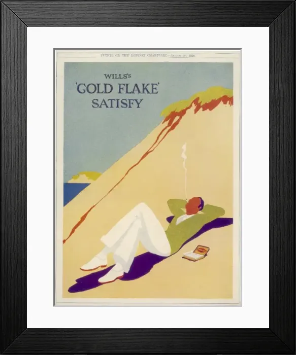 Framed Print : Advert / Wills Gold Flake Framed Print : Advert / Wills Gold Flake