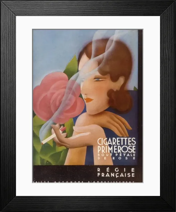 Framed Print : Advert / Primerose Cigs Framed Print : Advert / Primerose Cigs