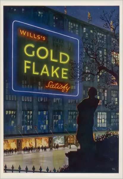 Advert  /  Wills Gold Flake