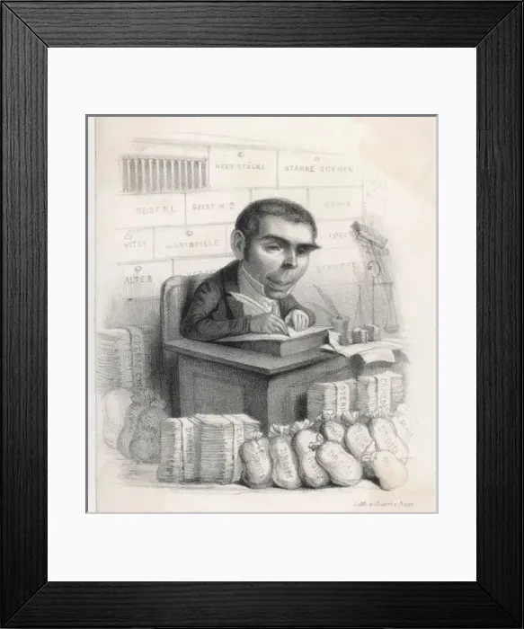 Framed Print : Eugene Scribe Framed Print : Eugene Scribe