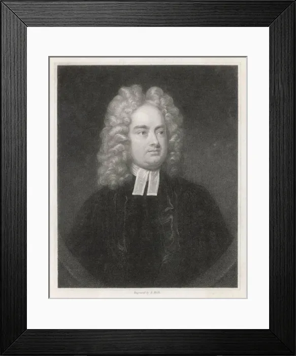 Framed Print : Jonathan Swift / Holl Framed Print : Jonathan Swift / Holl
