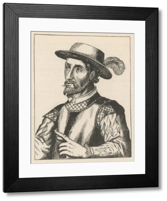 Framed Print : PONCE DE LEON / 1460-1521 Framed Print : PONCE DE LEON / 1460-1521
