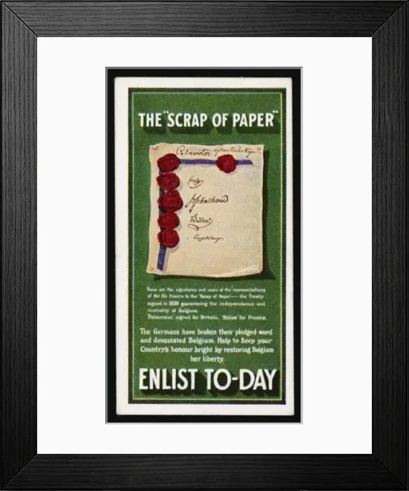 Framed Print : Recruitment Poster / Wills Framed Print : Recruitment Poster / Wills