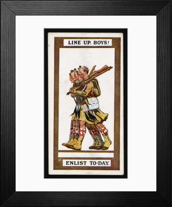 Framed Print : Recruitment Poster / Wills Framed Print : Recruitment Poster / Wills