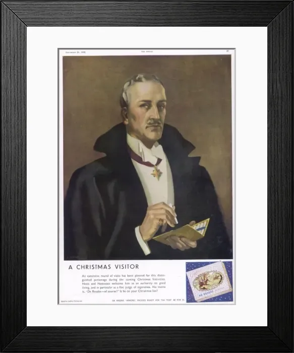 Framed Print : Advert / De Reszke Cigs Framed Print : Advert / De Reszke Cigs