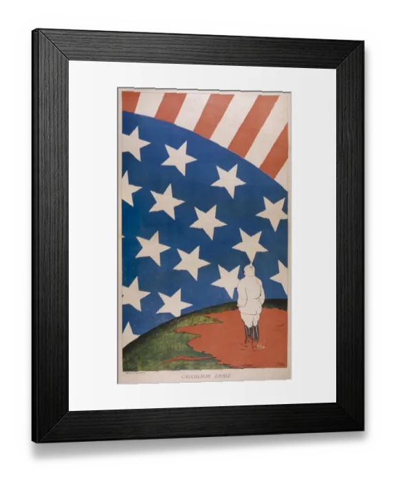Framed Print : Ww1 Cartoon / Usa Joins Framed Print : Ww1 Cartoon / Usa Joins