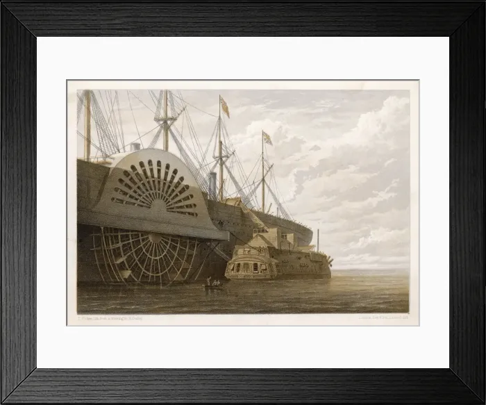 Framed Print : Atlantic Cable & Eastern Framed Print : Atlantic Cable & Eastern
