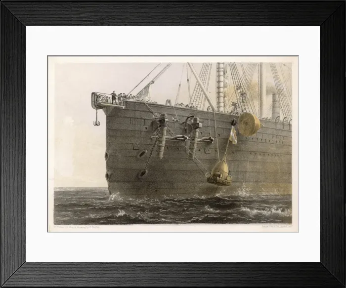 Framed Print : Buoy Marks Broken Cable Framed Print : Buoy Marks Broken Cable