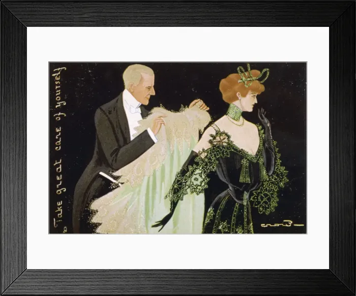 Framed Print : Gent & Ladys Shawl Framed Print : Gent & Ladys Shawl