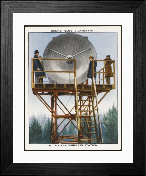 Framed Print : Channel Radio Link Framed Print : Channel Radio Link
