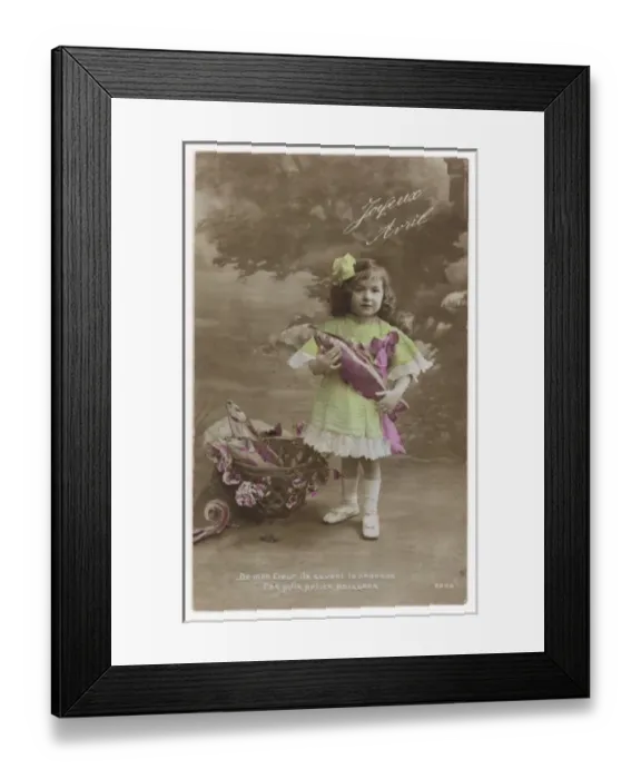 Framed Print : Poisson D avril Framed Print : Poisson D avril