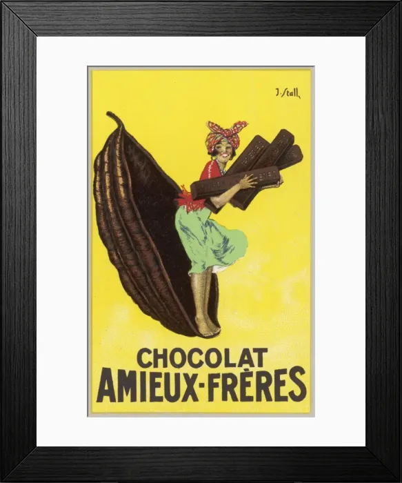 Framed Print : Advert / Chocolat Amieux Framed Print : Advert / Chocolat Amieux