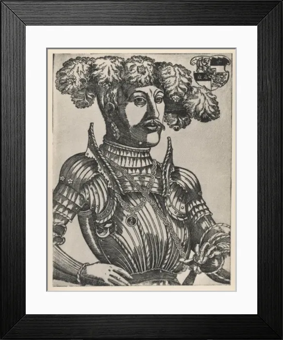 Framed Print : Philipp I / German / Fursten Framed Print : Philipp I / German / Fursten