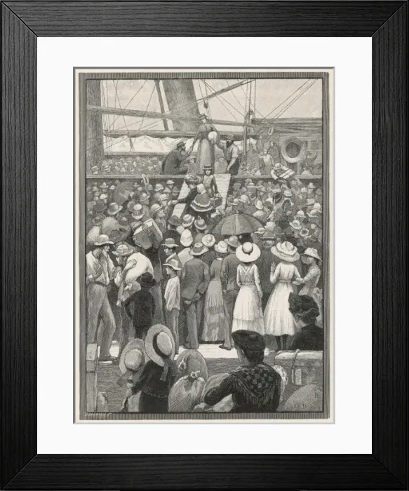 Framed Print : Landing in Queensland Framed Print : Landing in Queensland
