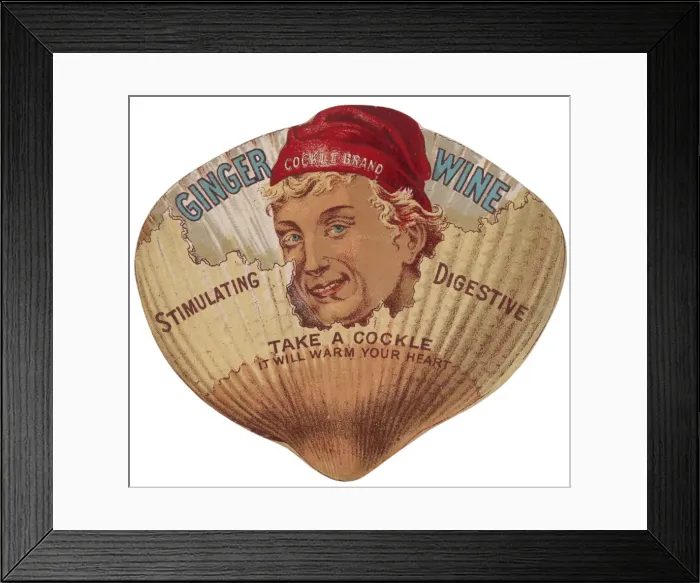 Framed Print : Advert / Ginger Wine C1900 Framed Print : Advert / Ginger Wine C1900