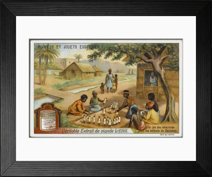 Framed Print : Dahomey Toy Amazons Framed Print : Dahomey Toy Amazons