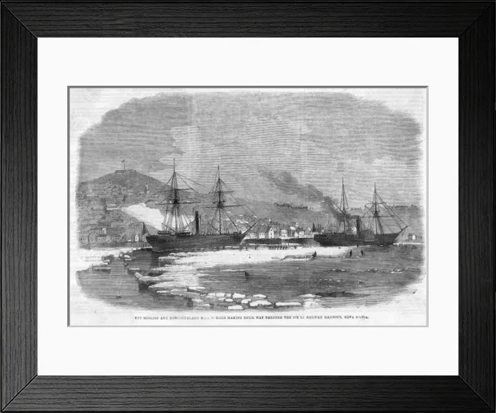 Framed Print : Canada / Halifax 19C Framed Print : Canada / Halifax 19C