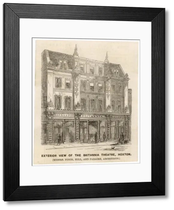 Framed Print : Britannia Music Hall Framed Print : Britannia Music Hall
