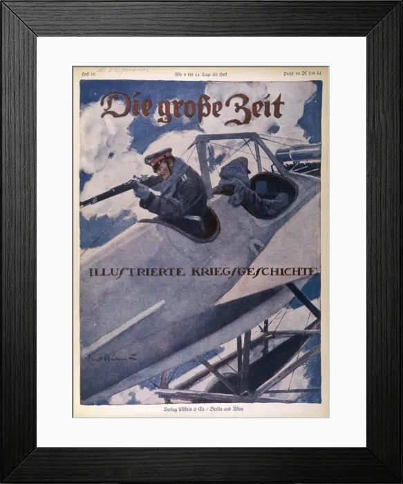 Framed Print : Shooting from a Taube Framed Print : Shooting from a Taube