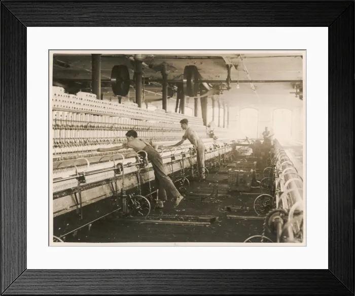 Framed Print : Cotton Factory Photo Framed Print : Cotton Factory Photo