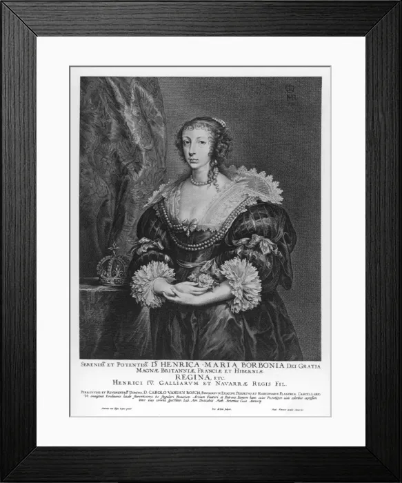 Framed Print : Henrietta Maria / Fursten Framed Print : Henrietta Maria / Fursten