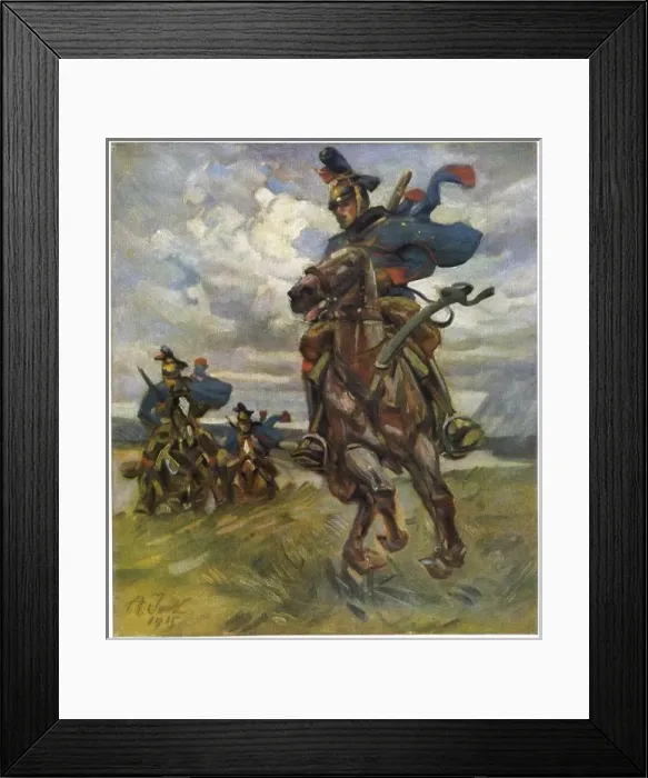 Framed Print : Wwi / Uhlans in Poland Framed Print : Wwi / Uhlans in Poland
